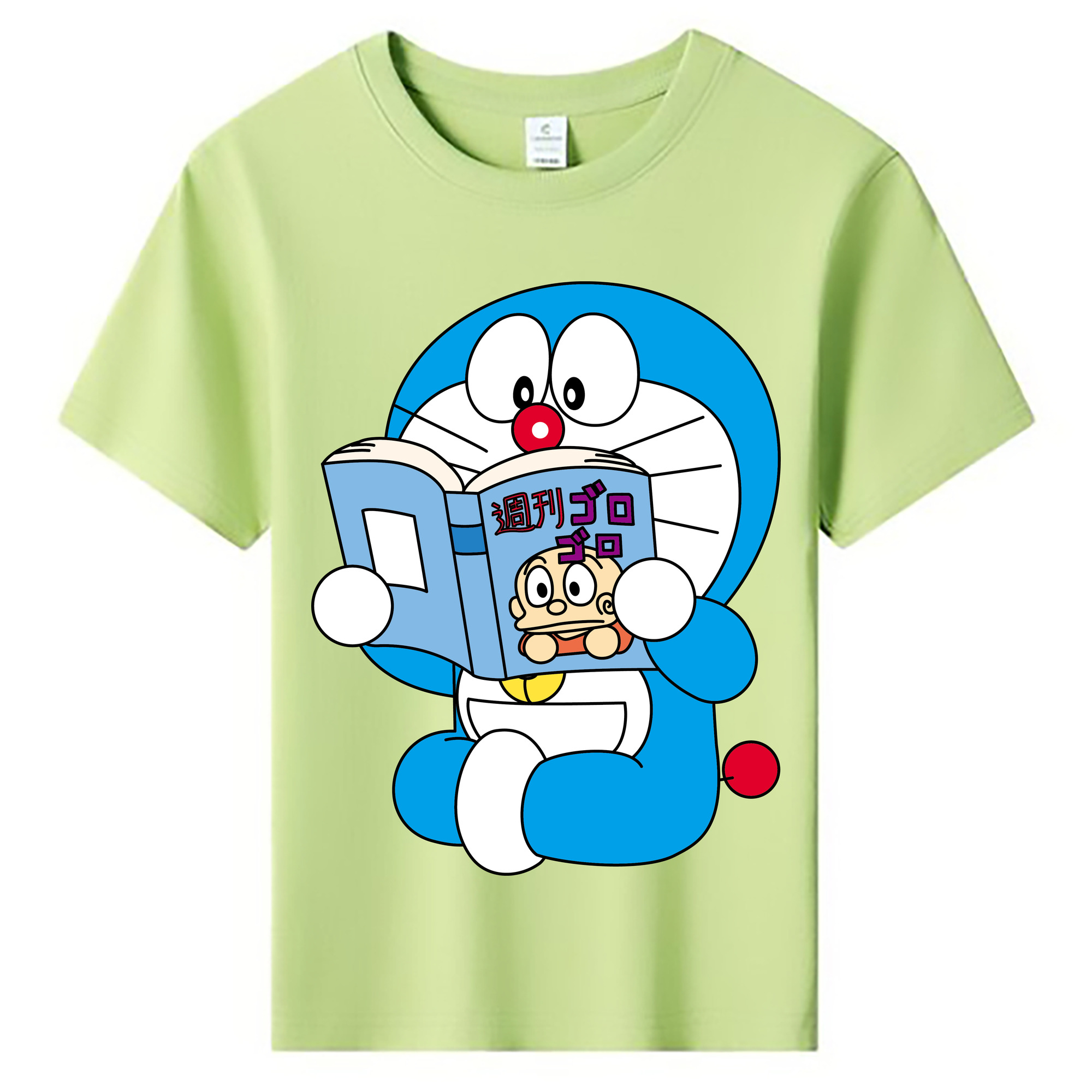 （画像用） ドラえもん Doraemon 綿100％キッズTシャツ（フロントプリント）